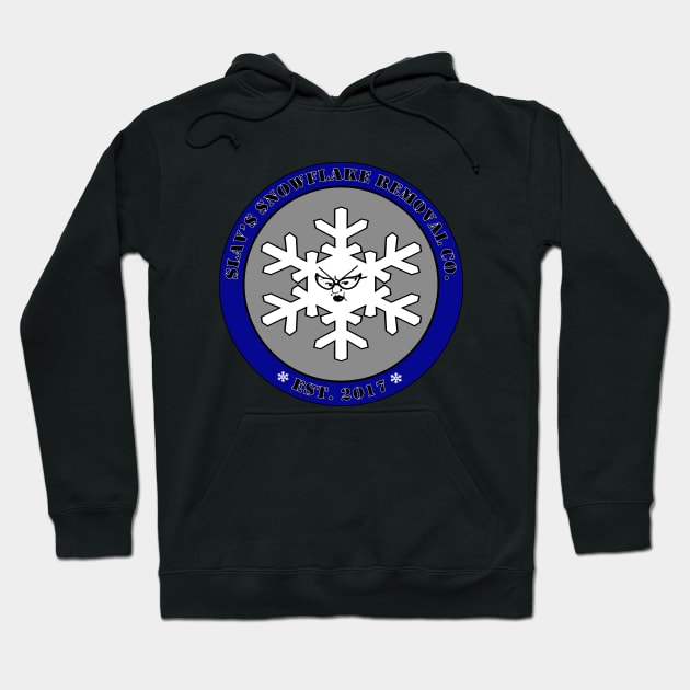 Slav's Snowflake Removal Co. Tee Hoodie by SquattingSlavTV